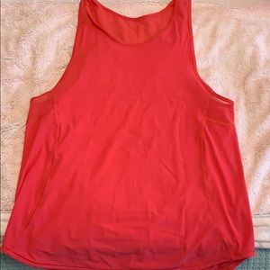 Pinkish/red Lululemon tank top